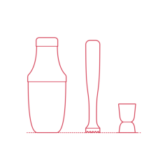 Objects Drinkware Accessories Ikea Lufttat Bar Set Silhouette Svg Vector, Free Vectors File